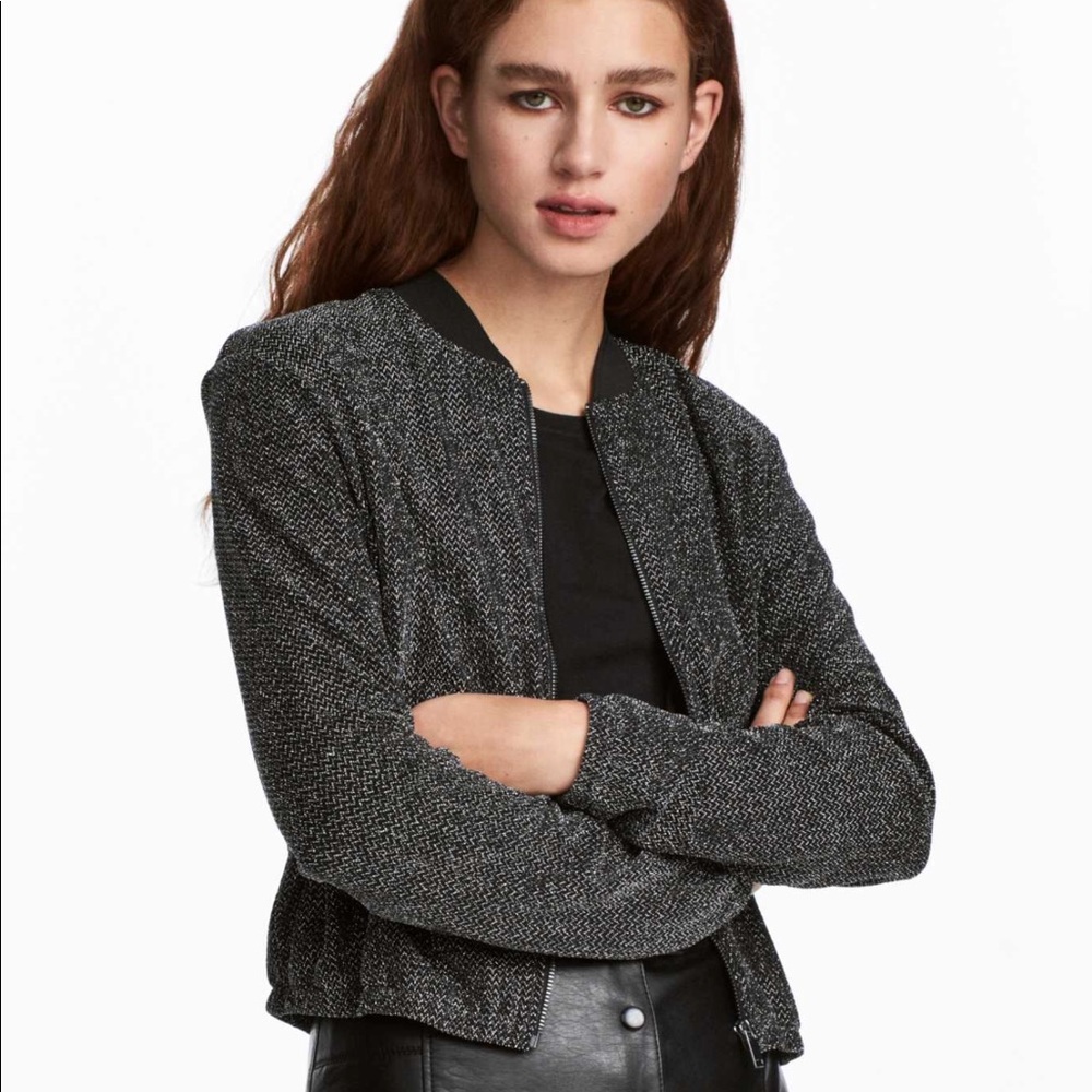 NWT H&M glittery jacket